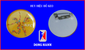 Huy hiệu đổ keo HHDK002