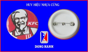 Huy hiệu nhựa cứng HHNC001