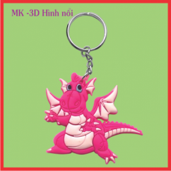 Móc khóa 3D hình nổi MK001