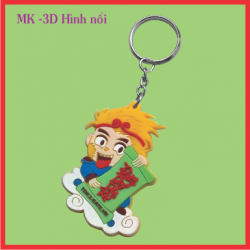 Móc khóa 3D hình nổi MK003