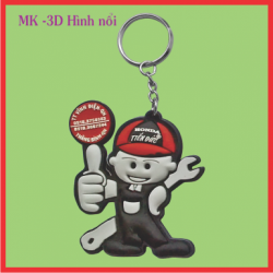 Móc khóa 3D hình nổi MK004