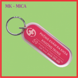 Móc khóa mica MK016