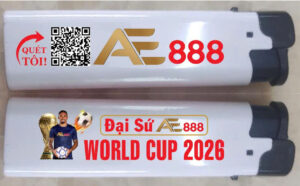 Quẹt gas AE 888 trắng