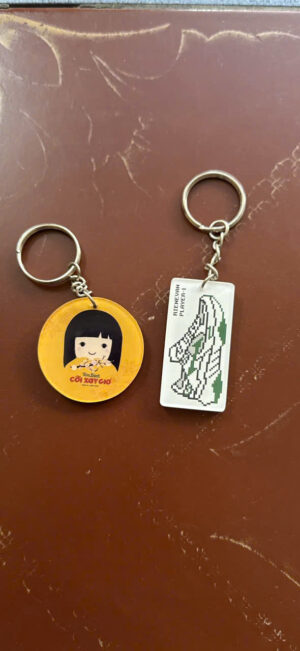 Móc khóa mica MK016