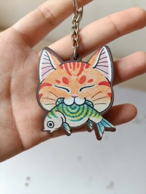 Móc khóa 3D hình nổi MK002